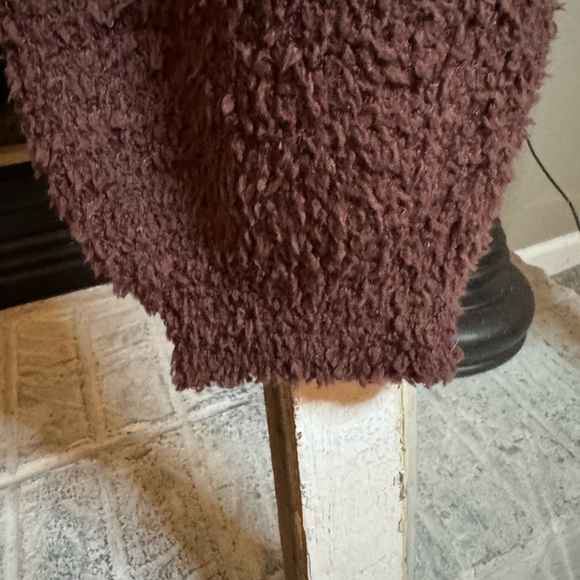 Skims Cozy Brown Fleece Joggers. NWT - Picture 6 of 8